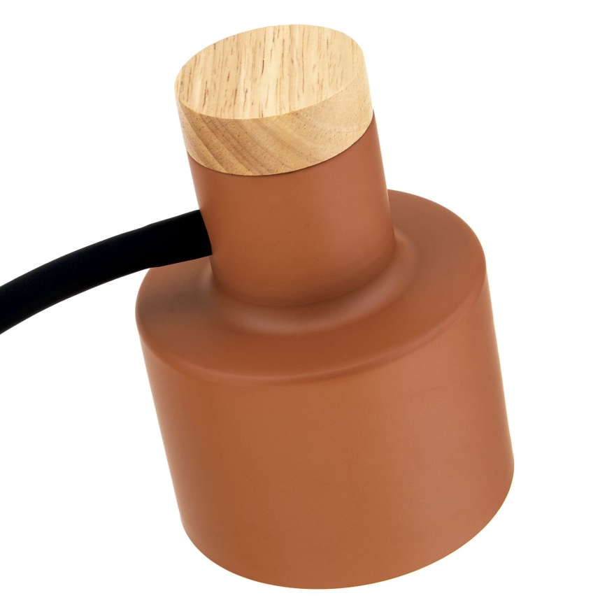 Stojacia lampa GILI 1xE27/40W/230V tehlová