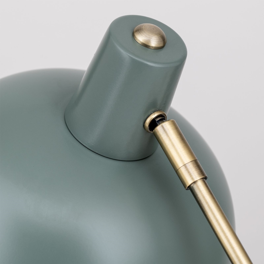 Stolová lampa FEDRA 1xE14/40W/230V mintová/mosadz