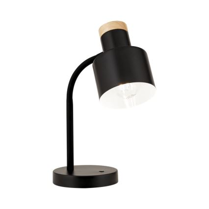 Stolová lampa GILI 1xE27/40W/230V čierna