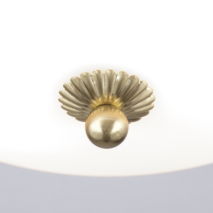 Stropné svietidlo EMPIRA 2xE27/40W/230V Ø 35,5 cm mosadz