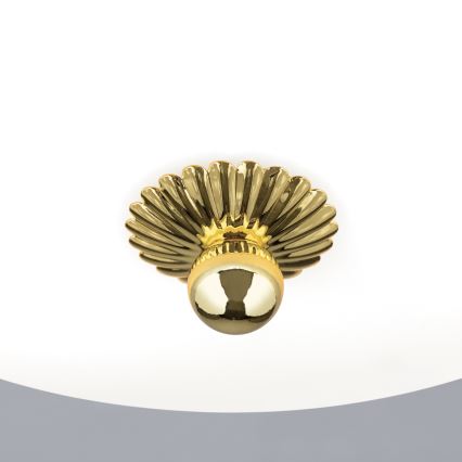 Stropné svietidlo EMPIRA 2xE27/40W/230V pr. 35,5 cm zlaté