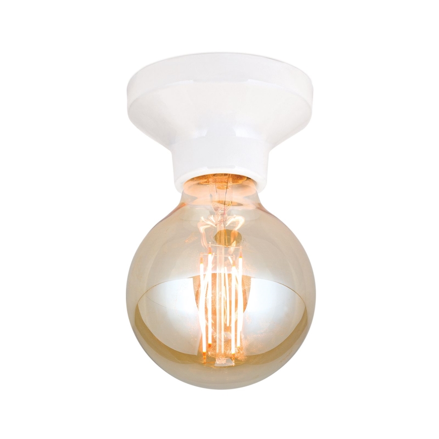 Stropné svietidlo FROST 1xE27/60W/230V biela