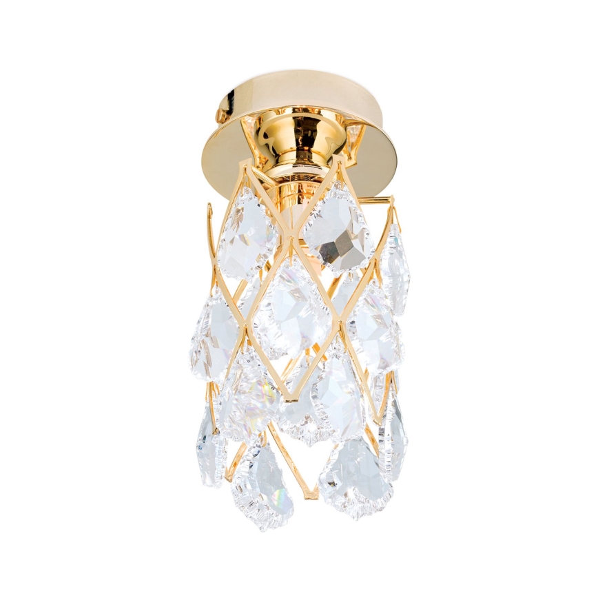 Stropné svietidlo RITA 1xG9/40W/230V pr. 9 cm zlaté