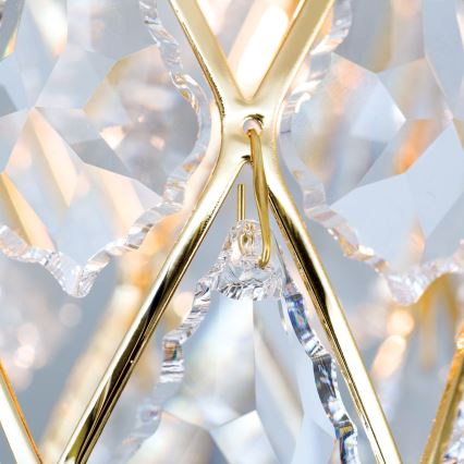 Stropné svietidlo RITA 1xG9/40W/230V pr. 9 cm zlaté