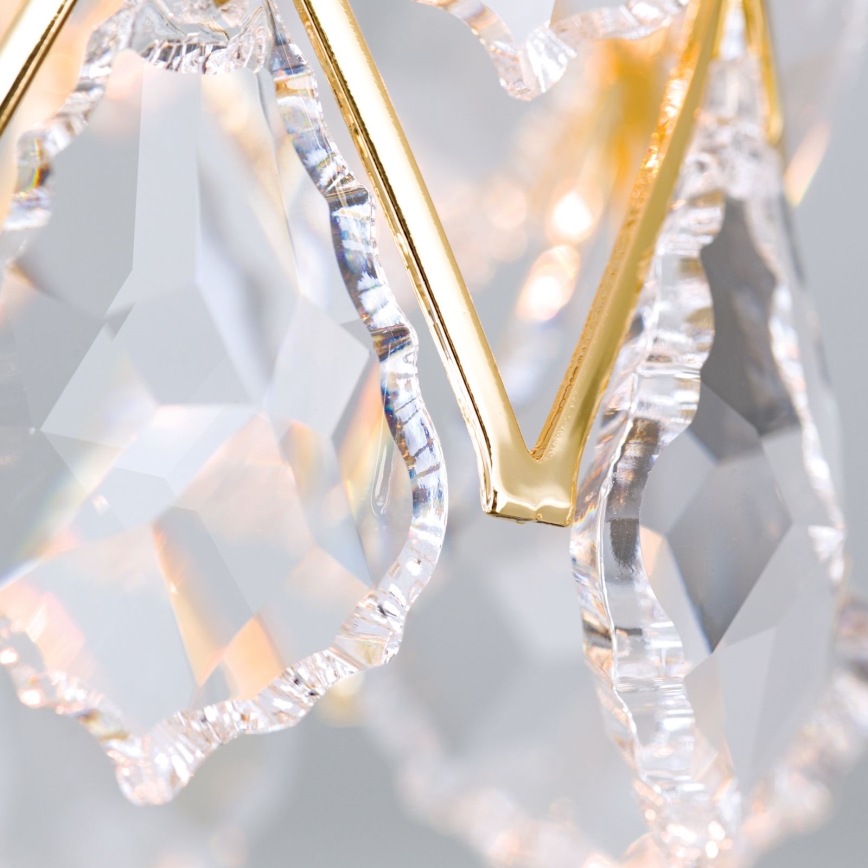 Stropné svietidlo RITA 1xG9/40W/230V pr. 9 cm zlaté