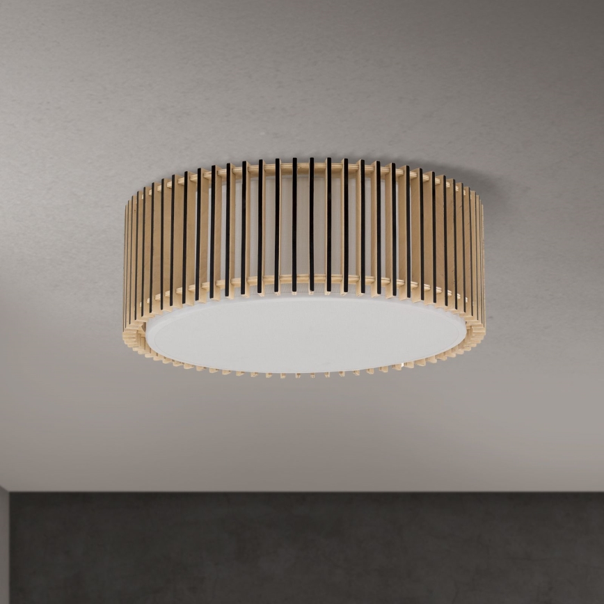 Stropné svietidlo TARTA 3xE27/40W/230V, priemer 40 cm, béžové