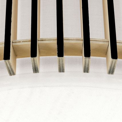 Stropné svietidlo TARTA 3xE27/40W/230V priemer 50 cm béžové