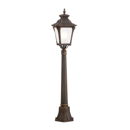 Vonkajšia lampa AIKO 1xE27/60W/230V 115 cm IP23 bronz/patina