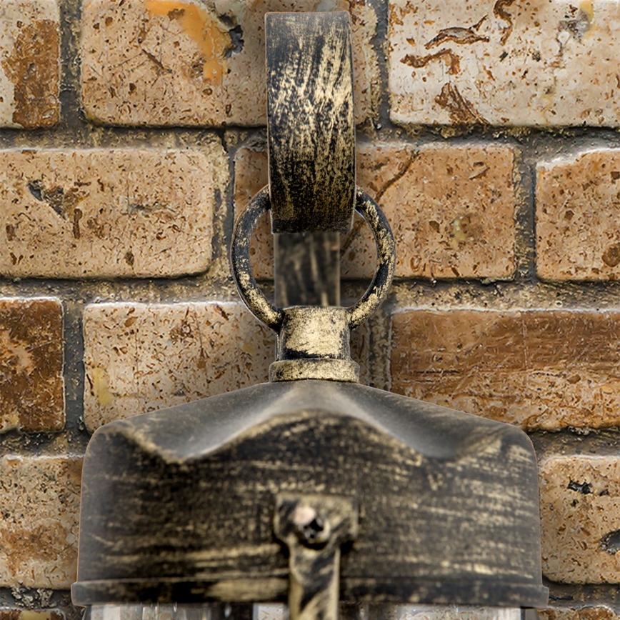 Vonkajšia nástenná lampa TAVERNA 1xE27/60W/230V IP23 bronz/patina