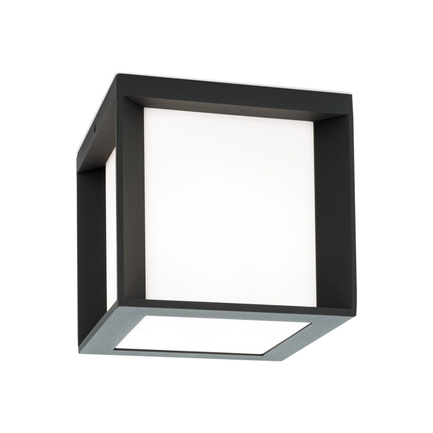 Vonkajšie svietidlo HENRY 1xE27/15W/230V 16x16 cm IP44 antracit