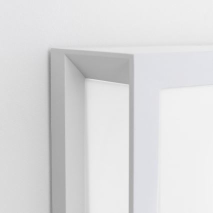 Vonkajšie svietidlo HENRY 2xE27/15W/230V 26x26 cm IP44 biele