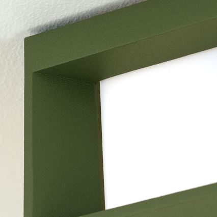 Vonkajšie svietidlo HENRY 2xE27/15W/230V 26x26 cm IP44 zelené