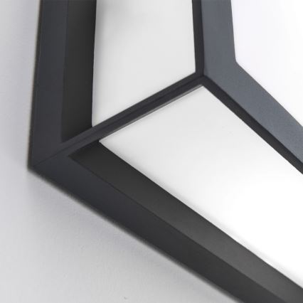 Vonkajšie svietidlo HENRY 2xE27/15W/230V IP44 antracitové