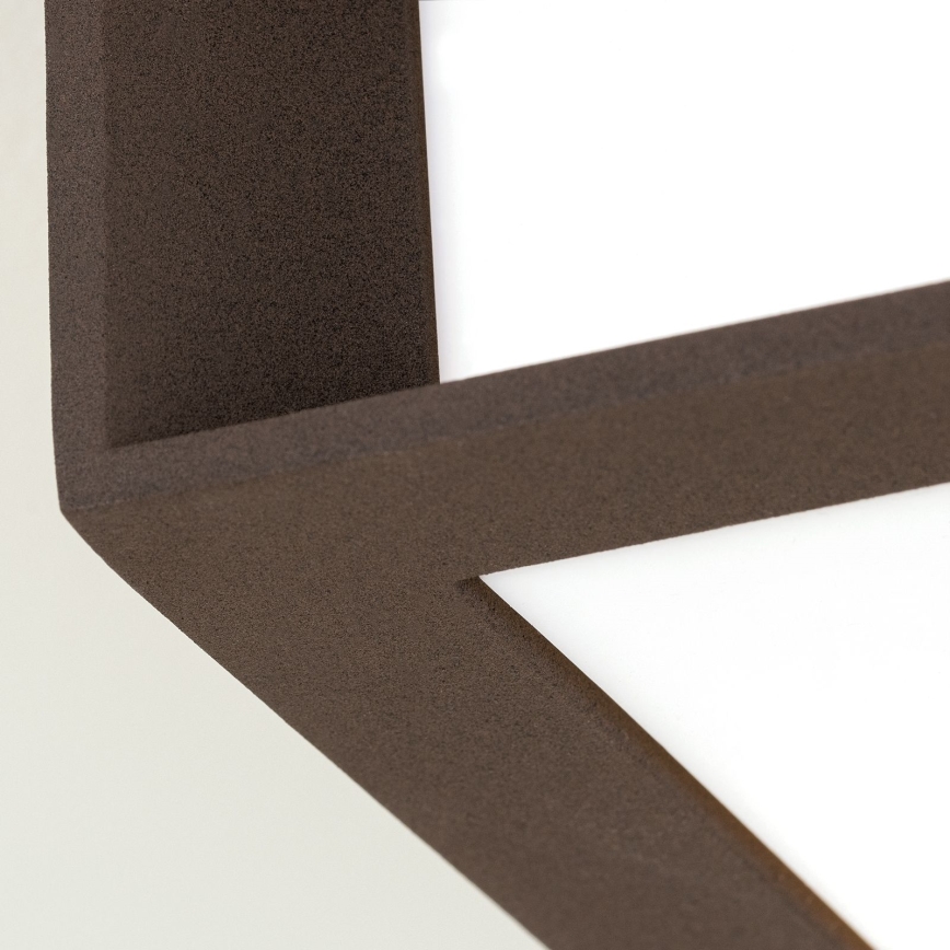 Vonkajšie svietidlo HENRY 2xE27/15W/230V IP44 hnedé