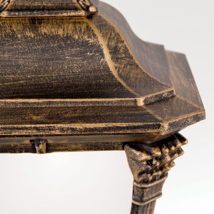 Vonkajšie závesné svietidlo AIKO 1xE27/60W/230V IP23 bronz/patina