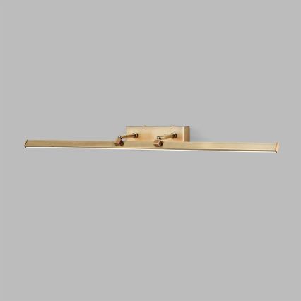 LED Obrazové svietidlo PUBLIO LED/15W/230V 75 cm zlatá/patina