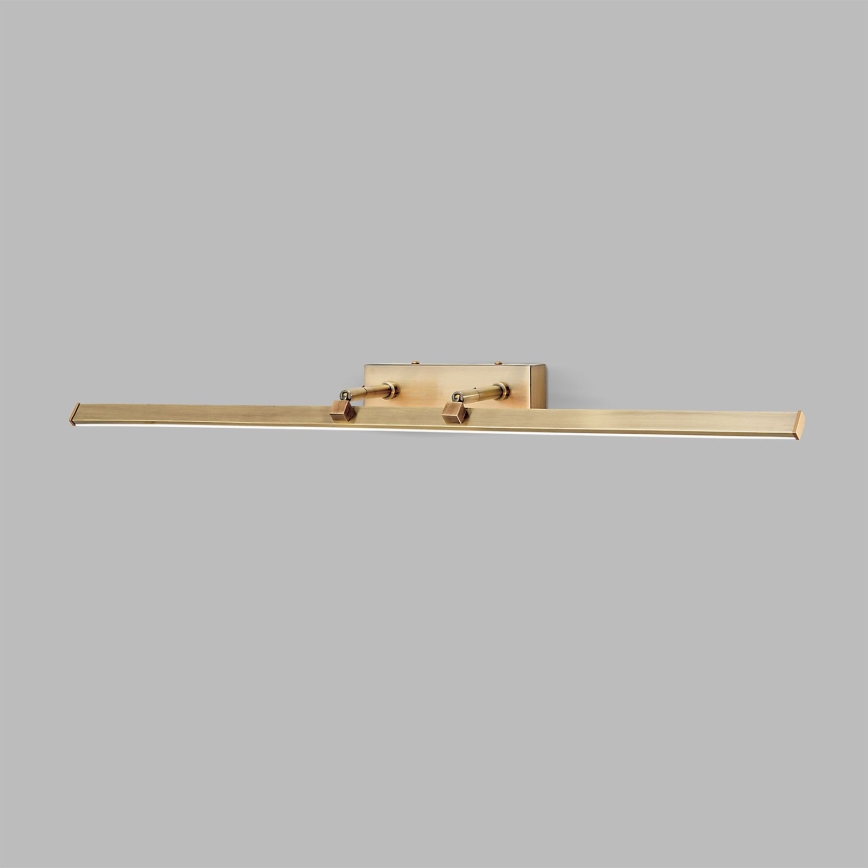 LED Obrazové svietidlo PUBLIO LED/15W/230V 75 cm zlatá/patina