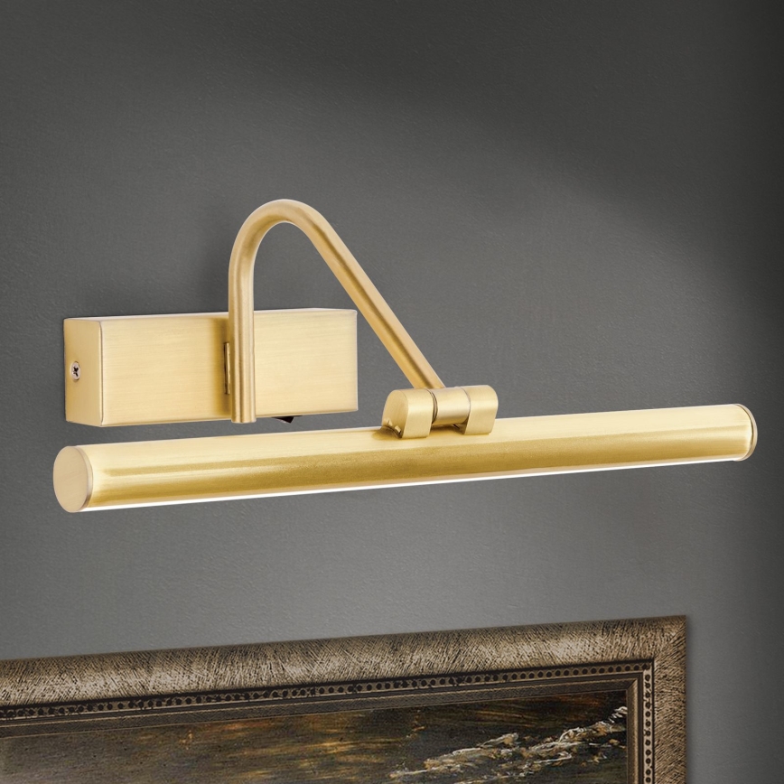 LED Obrazové svietidlo PORTRAIT LED/6W/230V 30 cm zlatá