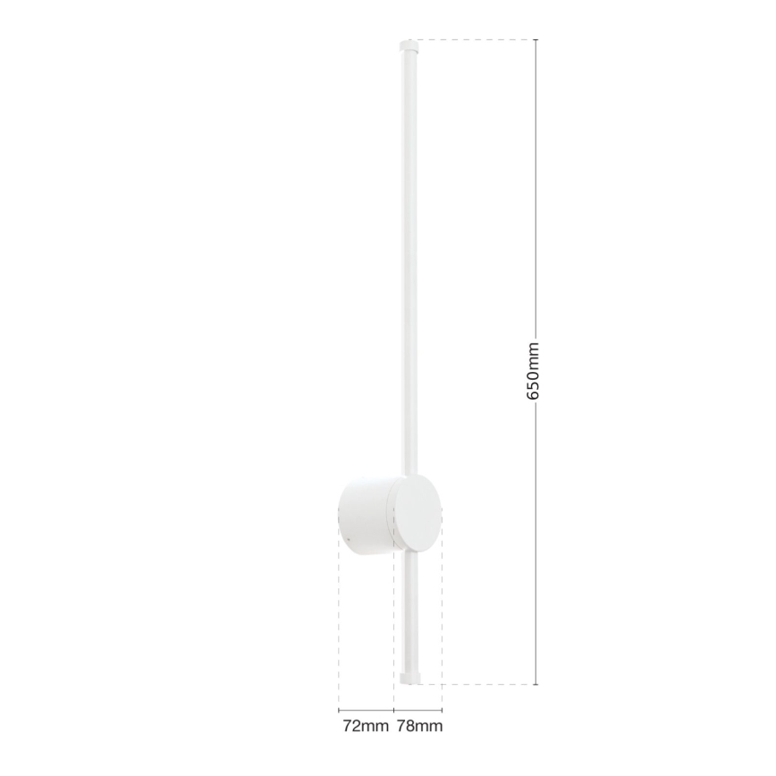 LED Kúpeľňové osvetlenie zrkadla FERDINAND LED/12W/230V IP54 biela