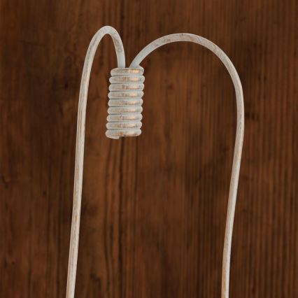Nástenná lampa VELA 2xE14/40W/230V biela/zlatá/patina