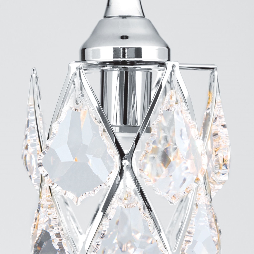 Luster na lanku RITA 1xG9/40W/230V lesklý chróm