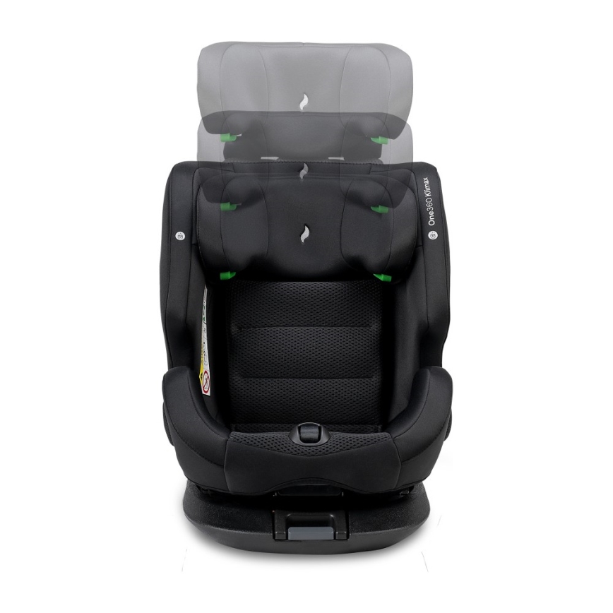 OSANN - Autosedačka ONE 360 Klimax i-Size 40–150 cm v čiernom prevedení