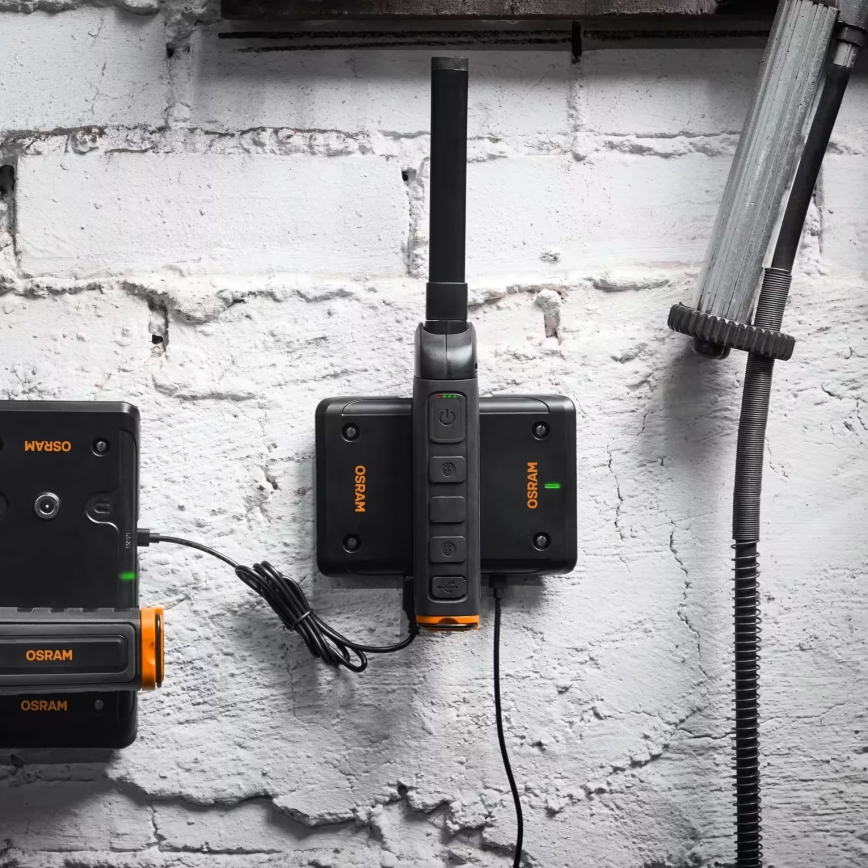 Osram - Bezdrôtová magnetická nabíjačka LEDINSPECT DUAL CHARGE PAD 5V