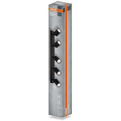 Osram - Bodové svietidlo ELEMENTAL 5xGU10/6W/230V