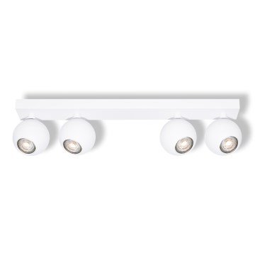 Osram - Bodové svietidlo SPOT SPHERAL 4xGU10/6W/230V biele