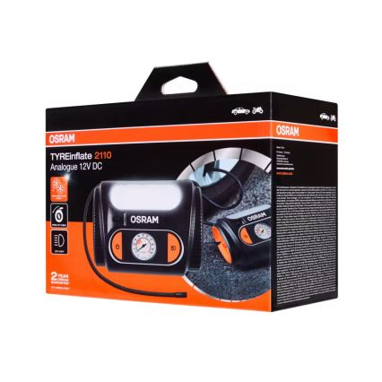 Osram - Digitálny kompresor TYREinflate 2110 120W/12V