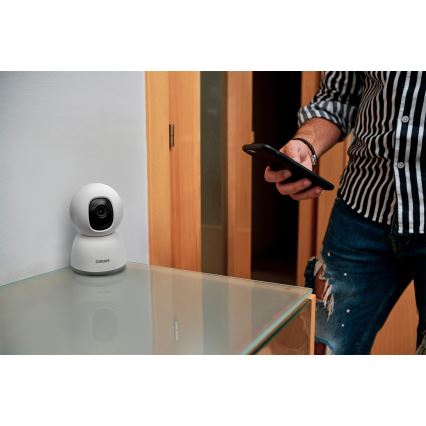 Osram - Inteligentná vnútorná kamera 360° so snímačom 2K SMART+ 230V Wi-Fi