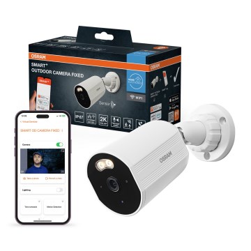 Osram - Inteligentná vonkajšia kamera so snímačom 2K SMART+ 230V IP67 Wi-Fi