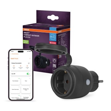 Osram - Inteligentná vonkajšia zásuvka SMART+ SCHUKO 3680W/230V/16A IP44