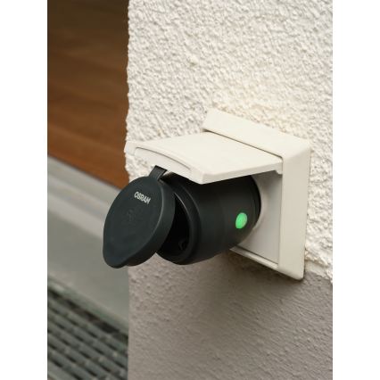 Osram - Inteligentná vonkajšia zásuvka SMART+ SCHUKO 3680W/230V/16A IP44