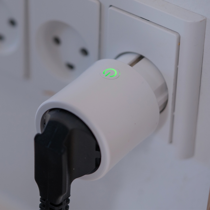 Osram - Inteligentná zásuvka SMART+ MATTER SCHUKO 2300W/230V/10A Wi-Fi biela