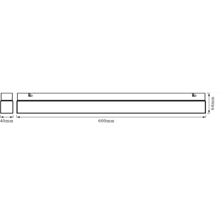 Osram - LED osvetlenie zrkadla do kúpeľne SQUARE LED/14W/230V IP44 3000/4000K CRI 90