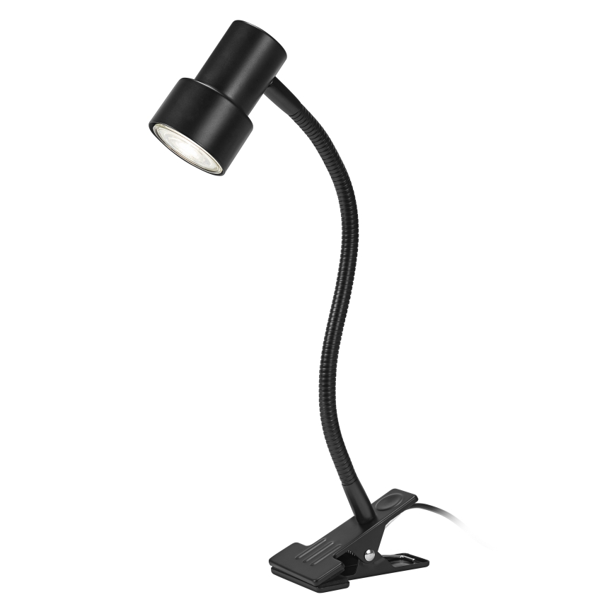 Osram - Lampa s klipom CLIP STEP FLEX 1xGU10/5W/230V čierna