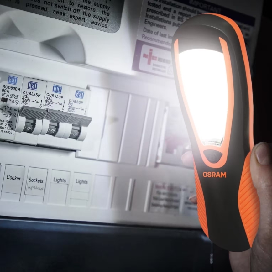 Osram - LED baterka LEDINSPECT TASK 180 ESSENTIAL LED/3W/3xAAA