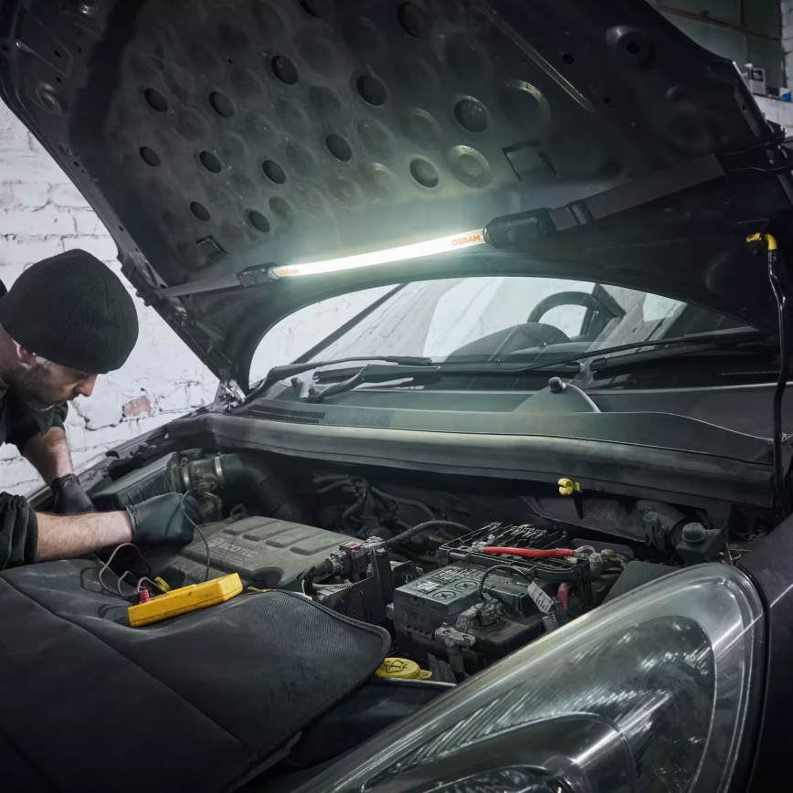 Osram - stmievateľné LED inspekčné svietidlo do auta LEDINSPECT INSPECTION LIGHT LED/10W/3,7V 2200 mAh