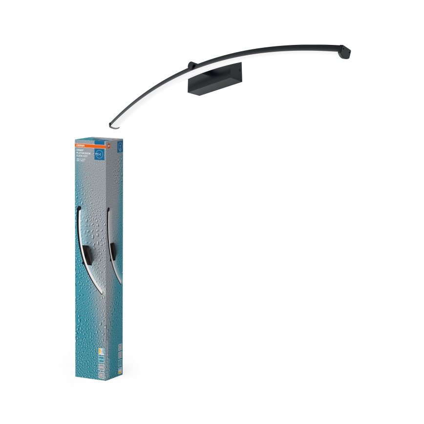 Osram - LED Kúpeľňové zrkadlové osvetlenie PLUTON LED/15W/230V 3000/4000K 80 cm IP44 čierna