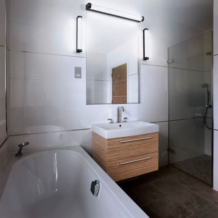 Osram - LED stmievateľné kúpeľňové osvetlenie zrkadla ORBIS TUBE LED/12W/230V 3000/4000K 60 cm IP44 čierna