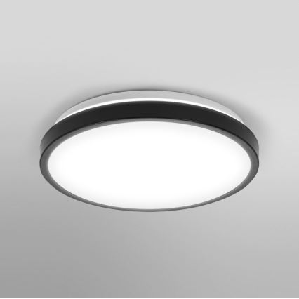 Osram - LED Kúpeľňové stropné svietidlo DISC LED/18W/230V 3000/4000K pr. 30 cm IP44 čierna