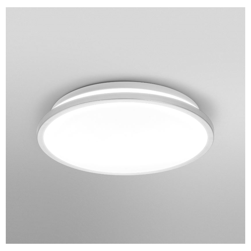 Osram - Kúpeľňové LED stropné svietidlo DISC LED/18W/230V 3000/4000K priemer 30 cm IP44 strieborné