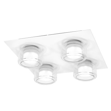 Osram - LED kúpeľňové stropné svietidlo ORBIS FLAME 4xLED/5,5W/230V 3000/4000K IP44 biela