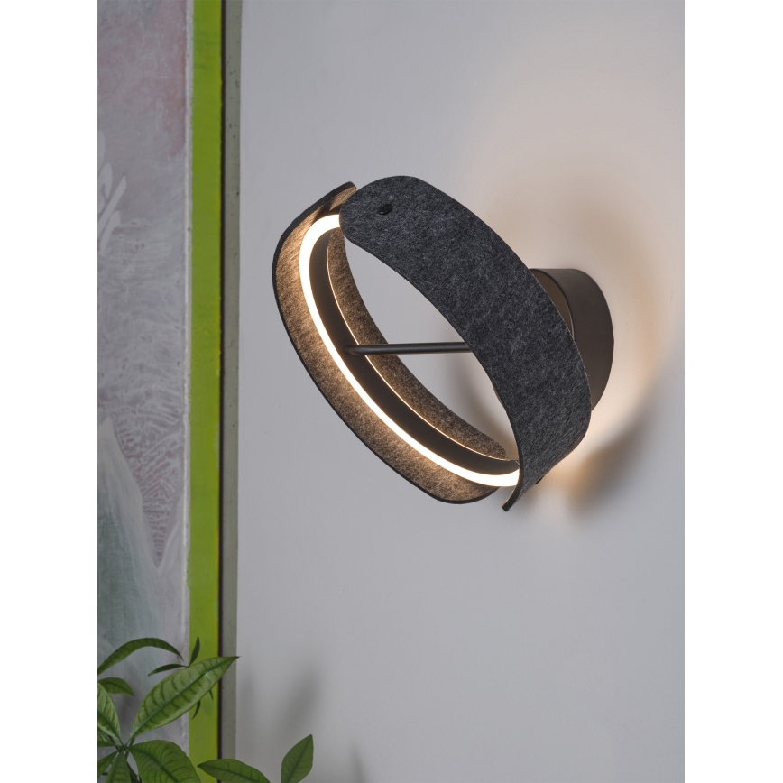 Osram - LED Nástenné svietidlo DECOR CURVE LED/20W/230V sivé