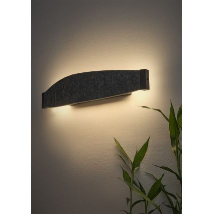 Osram - LED nástenné svietidlo DECOR FLAT LED/13W/230V sivé