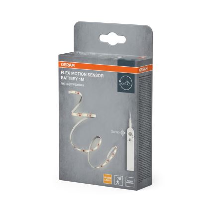 Osram - LED pás s pohybovým senzorom FLEX 1m LED/2W/4xAA