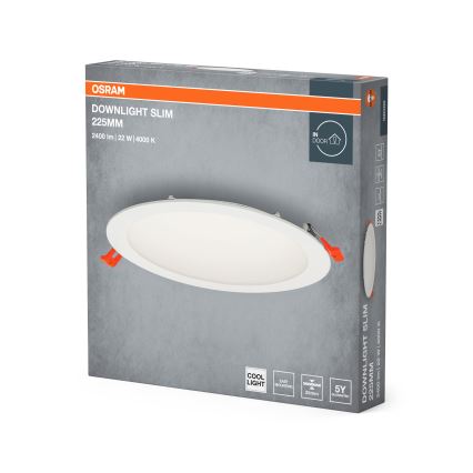 Osram - LED Podhľadové svietidlo SLIM LED/22W/230V 4000K