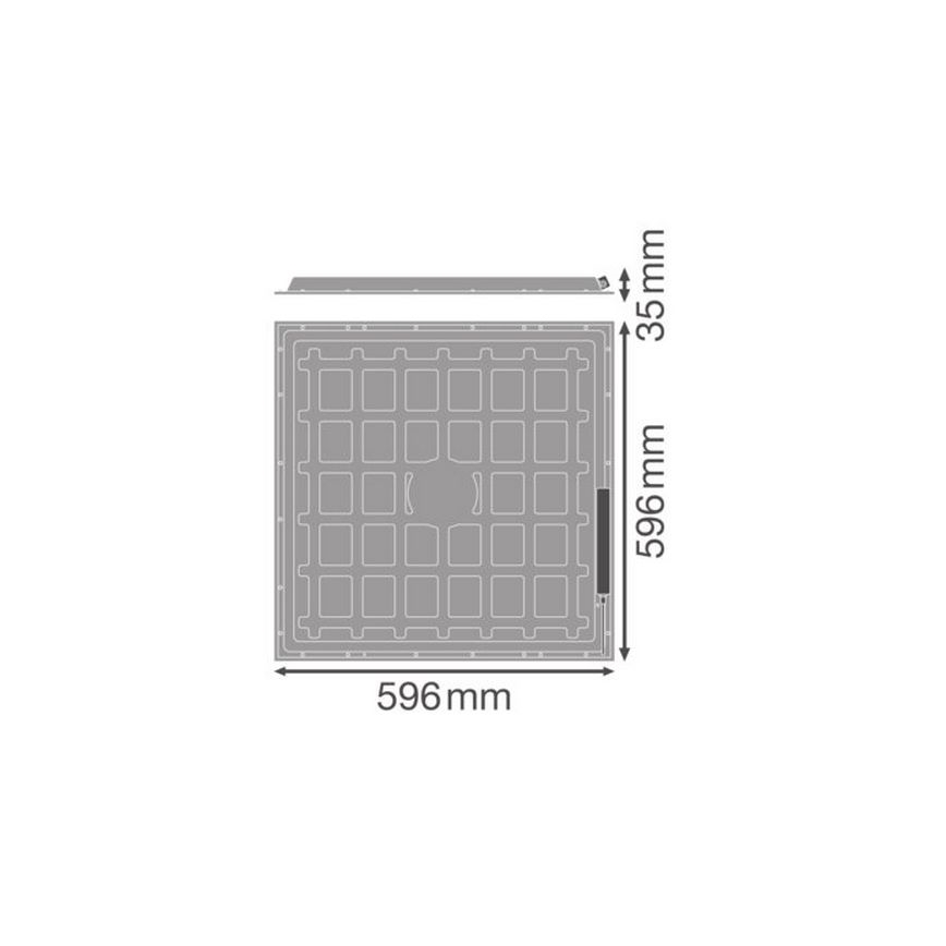 Osram - LED podhľadový panel ESSENTIAL LED/36W/230V 4000K 60x60 cm