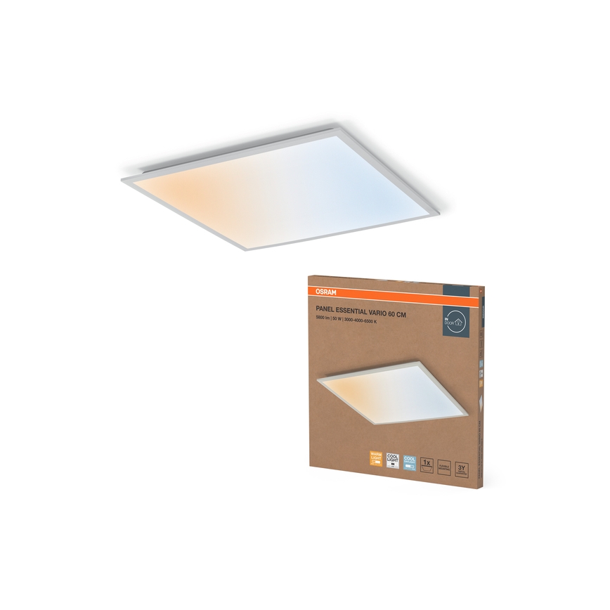 Osram - LED Podhľadový panel ESSENTIAL LED/50W/230V 3000/4000/6500K 60x60 cm